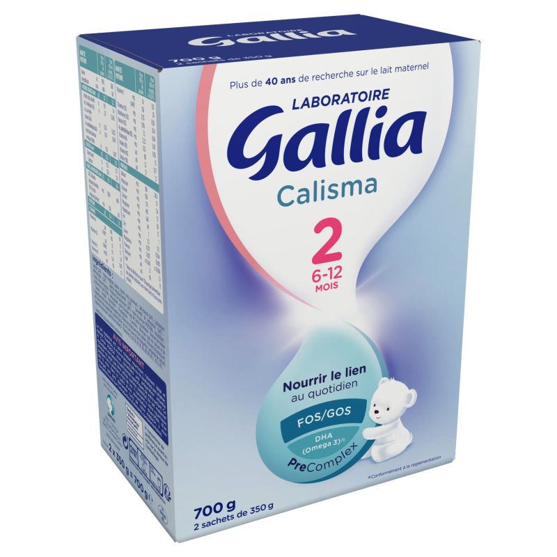 Gallia Lait Bébé 2Ème Âge Calisma : La Boite De 700G