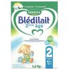 Blédina Lait En Poudre Blédilait 2Ème Âge 6 À 12 Mois : La Boite De 2 Sachets 600G