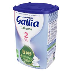 Gallia Calisma Bio 2Ème Âge 6 - 12 Mois : La Boîte 800 G