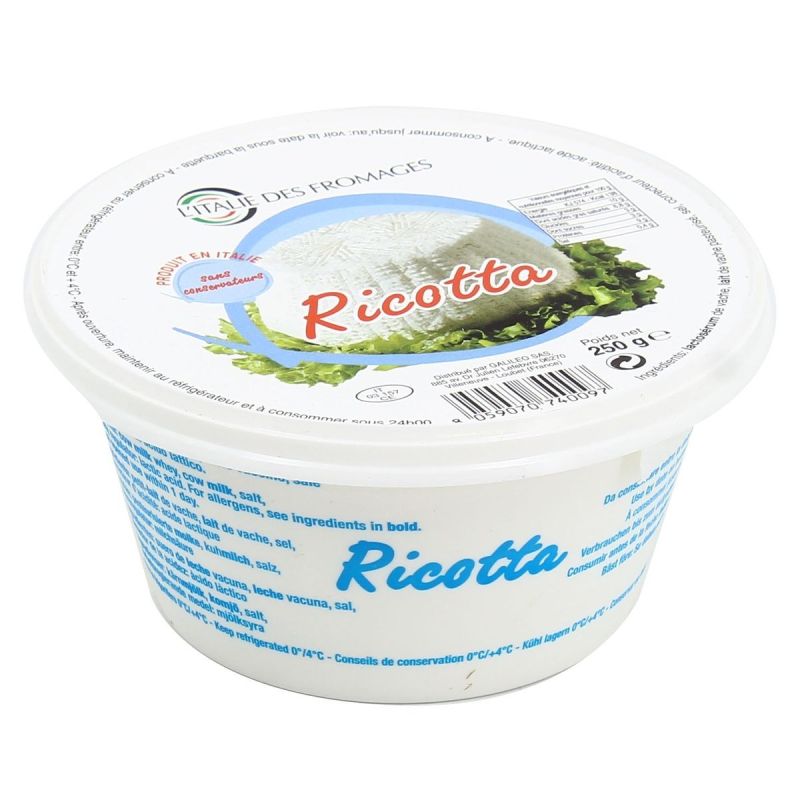 L'Italie Des Fromages 250G Ricotta