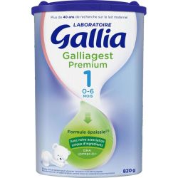 Gallia Galliagest Premium 1Er Âge 0 - 6 Mois : La Boîte 820 G