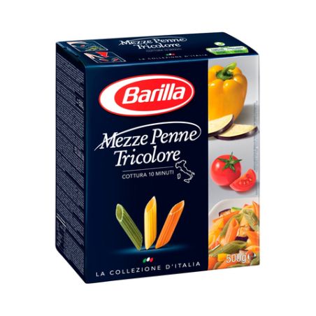 Barilla Penne Tricolore 500G