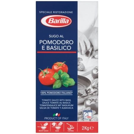 Barilla 2Kg Brique Sauce Basilic