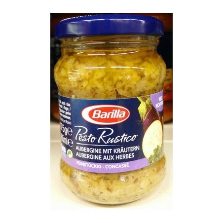 Barilla 175G Pesto Rustico Aubergine