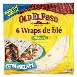 Old El Passo 350G 6 Wrap Nature