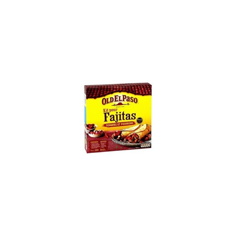 Old El Passo Paso Kit Fajita Tomate Poiv 500Gr