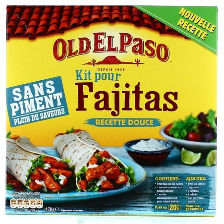 Old El Paso O.Paso Kit Fajit Ss Pimen 478G