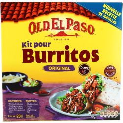 Old El Paso O.Paso Kit Burritos 510G