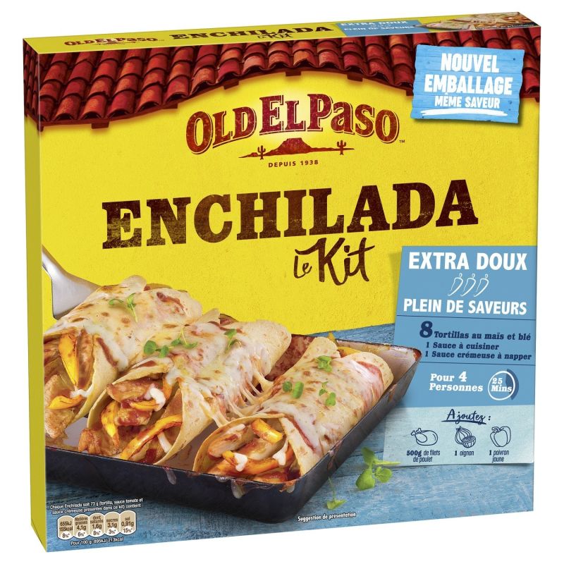 Old El Paso O.Paso Kit Enchi Ss Pimen 585G