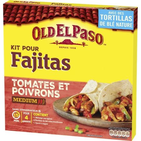 Old El Paso O.Paso Kit Faj Tom Poiv 500G