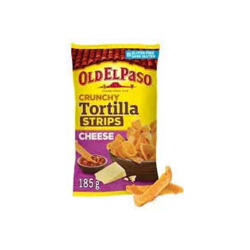 Old El Paso O.Paso Chips Crunch Queso 185G