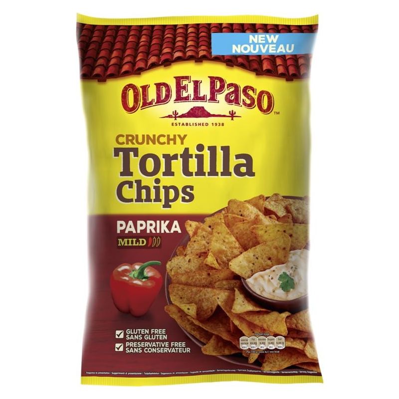 Old El Paso O.Paso Chips Crunch Papri 185G