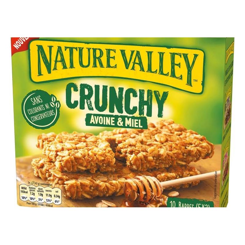 Natvalley Nat.V Crunch Avoine/Miel 5X42G