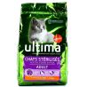 Ultima Croquettes Pour Chat Stérilisé Au Poulet : Le Paquet 1,5 Kg