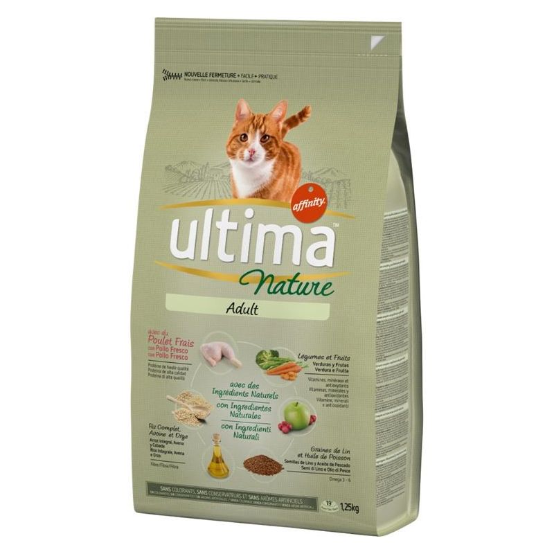 Ultima Nat Chat Poulet 1.25Kg