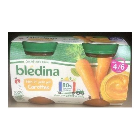 Bledina Carottes 2X130G