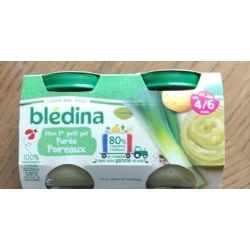 Bledina Ble.Ptitpo Pdt/Poireau 2X130G