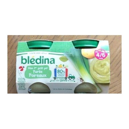 Bledina Ble.Ptitpo Pdt/Poireau 2X130G