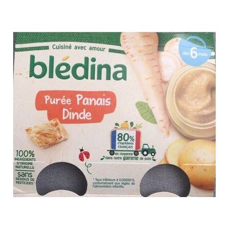 Bledina Pur.Panais Dind 2X200G