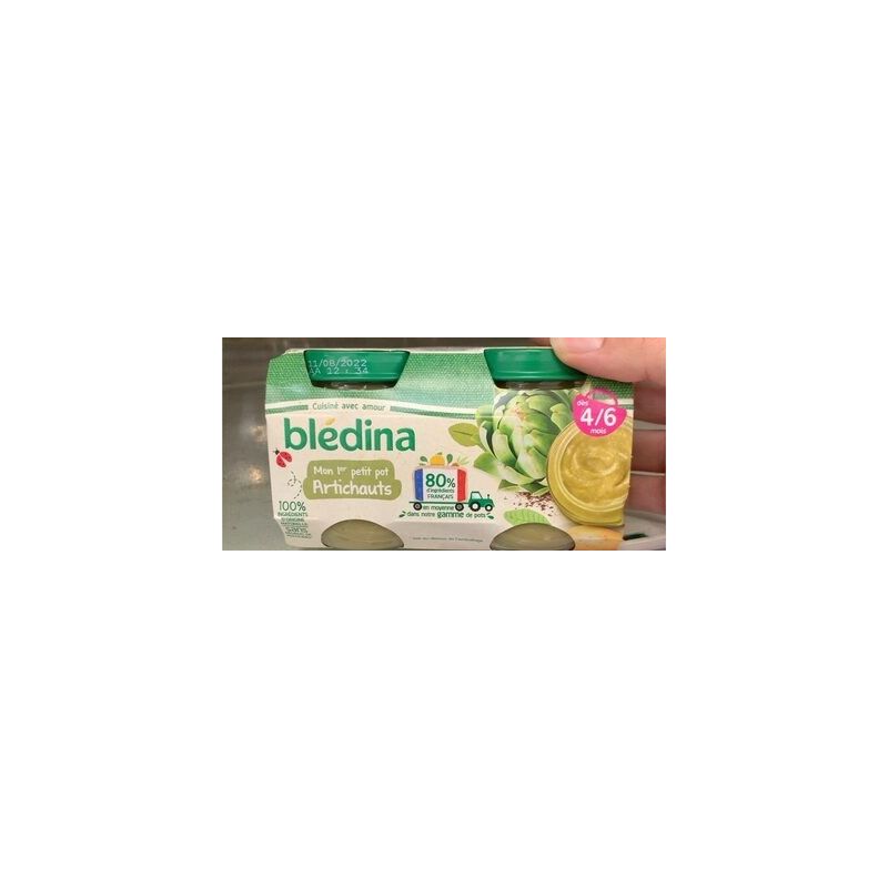 Bledina Bled Mon 1Er Pot Articho2X130G