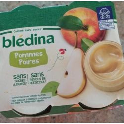Bledina Bled.Frts Pom.Poir.4X130G 4/6M