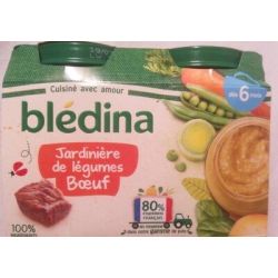 Bledina Bled.Jard.Legum.B Uf 2X200G 6M