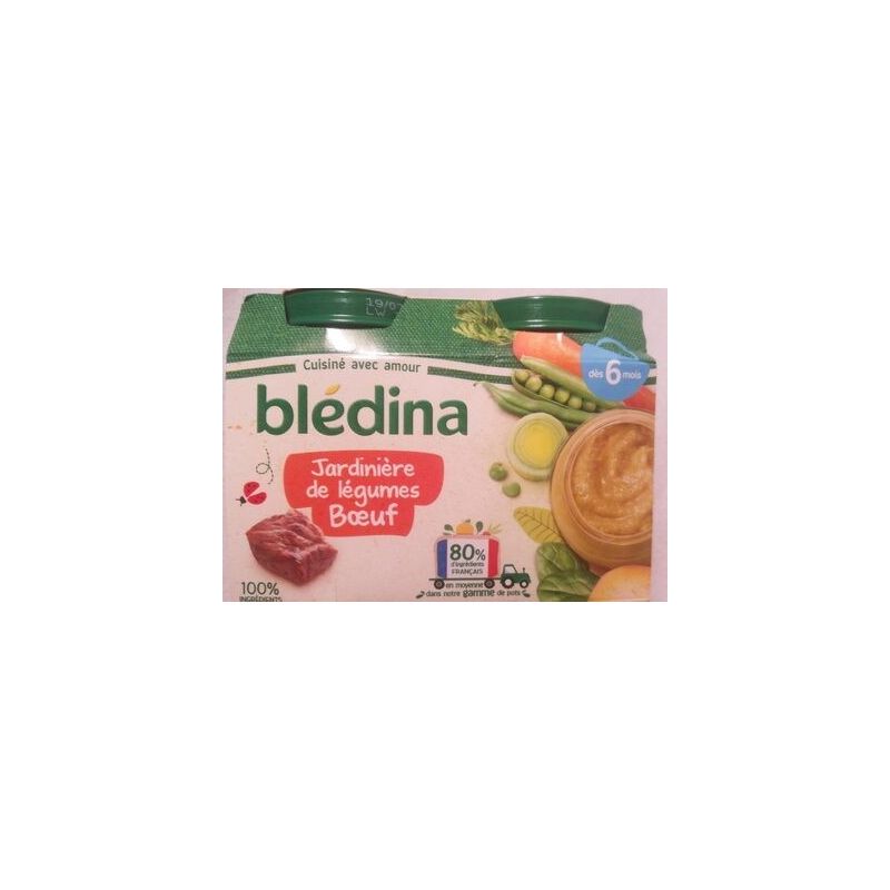 Bledina Bled.Jard.Legum.B Uf 2X200G 6M