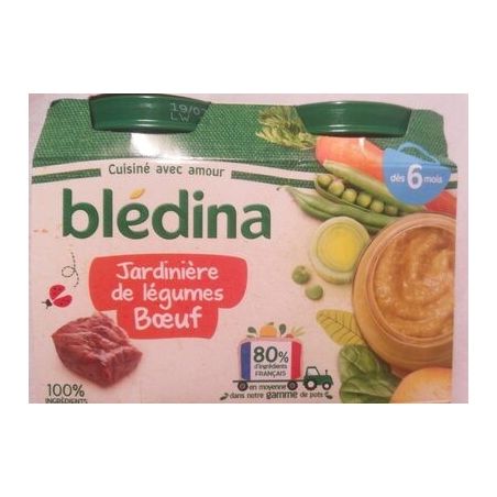 Bledina Bled.Jard.Legum.B Uf 2X200G 6M