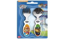 Disney Paw Patrol Lot 2 Couverts Inox