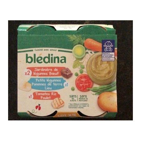 Bledina Bled Pot Leg/Vde 4X200G Px Dx