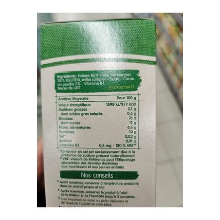 Bledina Cereal Comp Cacao 80G