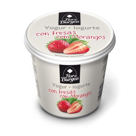 Flor De Burgos 650G Yaourt Fraise
