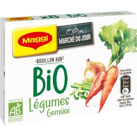 Maggi Bouillon Kub Bio Légume 80G