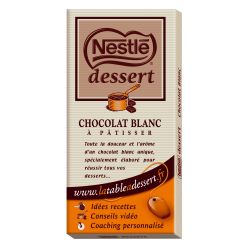 Nestle Chocolat Nestlé Dessert Blanc Tablette 180G
