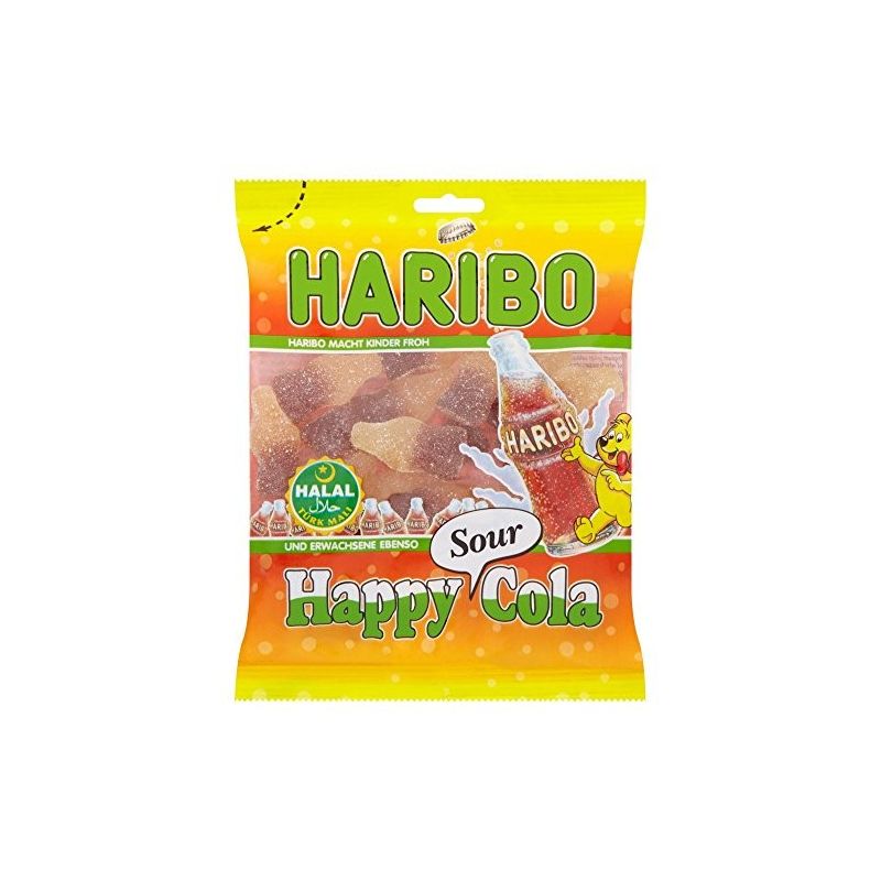 Haribo 100G Happy Cola Sour Halal Har