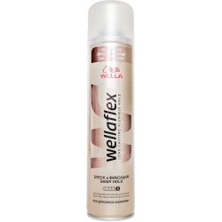 Wellaflex Hairspray Shiny Ultra Strong Hold 400Ml