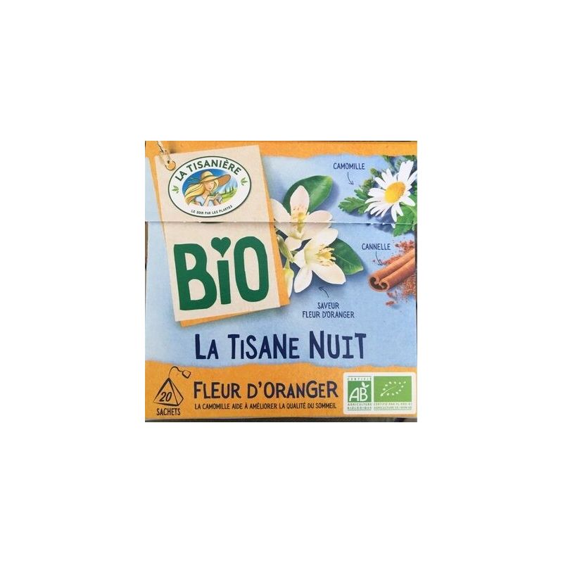 Tisaniere Tis.Nuit Flr Orang.Bio20S 30G