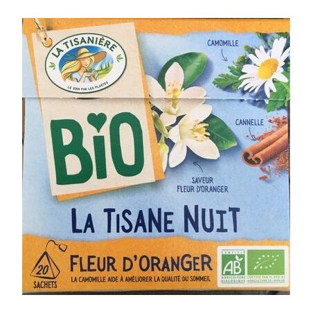 Tisaniere Tis.Nuit Flr Orang.Bio20S 30G