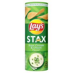Lay'S Stax Cream Onion 170G