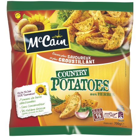 Mac Cain Country Potatoes 700G