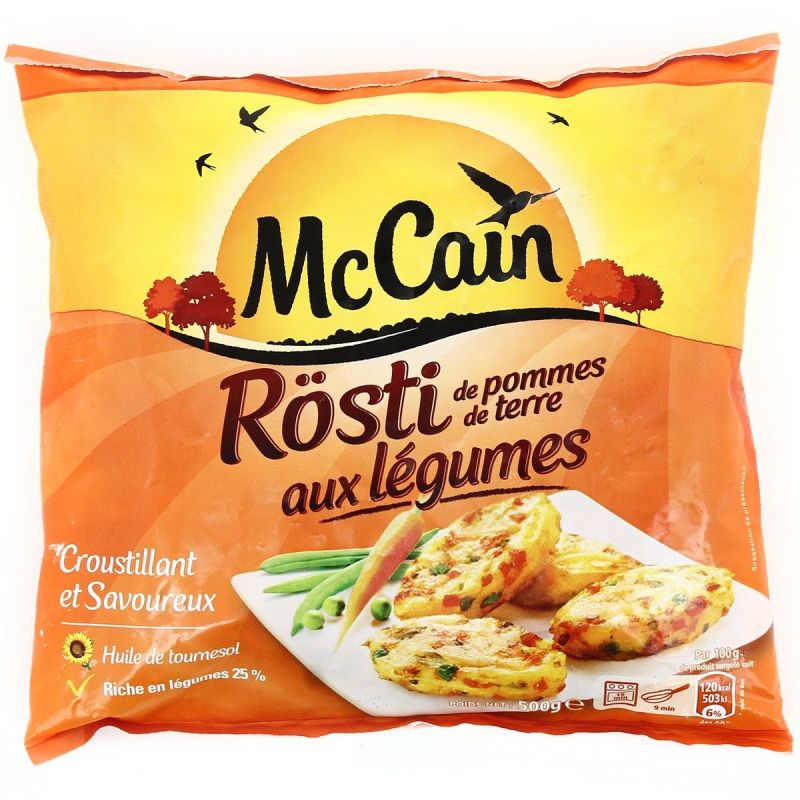 Mac Cain 500G Rosti Legumes Mccain