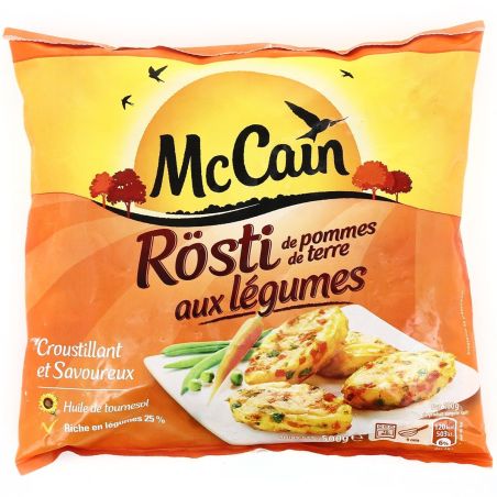 Mac Cain 500G Rosti Legumes Mccain