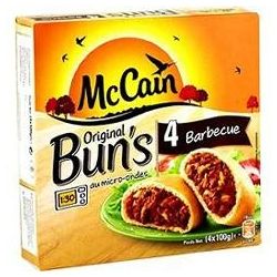 Mac Cain 4X100G Bun S Boeuf Barbecue Mc