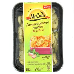 Mac Cain 400G Pommes Sautees Ail/Persil