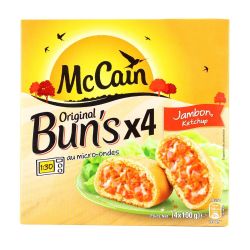 Mc Cain Buns Jb/Ketch X4 400G