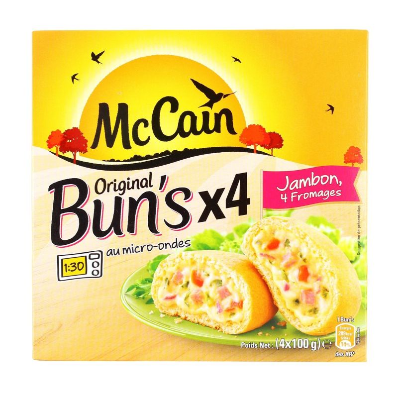 Mac Cain Mc Buns Jb 4 From X4 400G