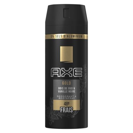 Axe Déodorant Gold : Le Spray De 150Ml