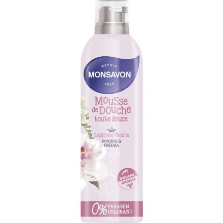 Monsavon Msav Mousse Dche Pivoine 200Ml