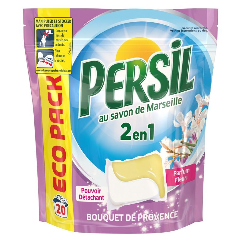 Persil Caps 2En1 Bouq Prov X20