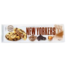 New Yorkers 175G Cookies Fourres Noisettes